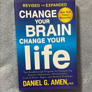 Change Your Brain, Change Your Life Book - Blue Cover